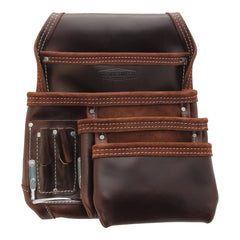 TRADESMITH TS5236H- 7 POCKET TOP GRAIN LEATHER TOOL POUCH
