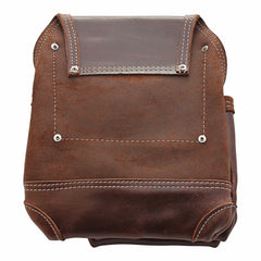 TRADESMITH TS5229H- 7 POCKET TOP GRAIN LEATHER TOOL POUCH