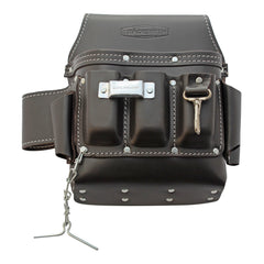 TradeSmith TS5205 - Top Grain Leather Electrician's Tool Pouch