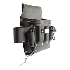 TradeSmith TS5205 - Top Grain Leather Electrician's Tool Pouch