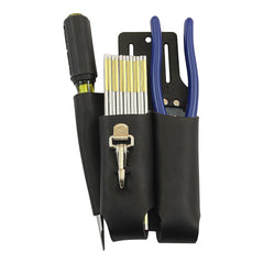 American Tradesman 720BK - 3 Pocket Lineman's Tool Pouch