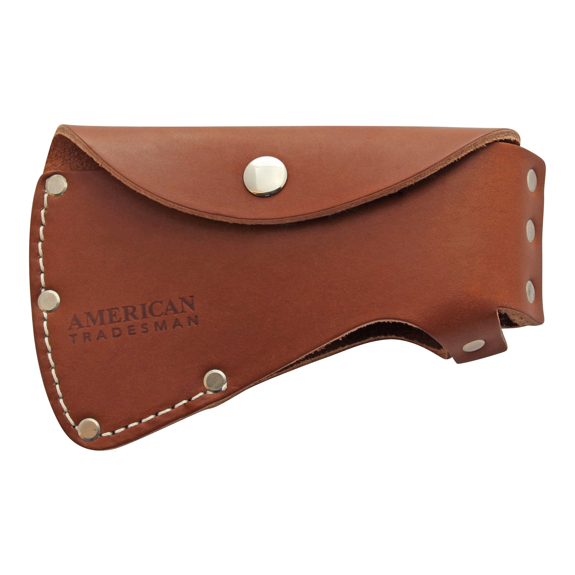AMERICAN TRADESMAN 330BN - BROWN LEATHER CAMP AXE/HATCHET SHEATH