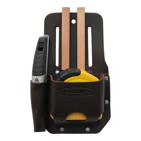 TRADESMITH TS4895- LEATHER TAPE, KNIFE & PENCIL HOLDER