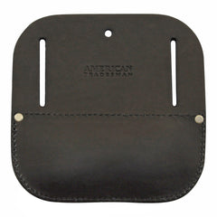 American Tradesman 540BK - Black Leather Tie-Wire Reel Pad