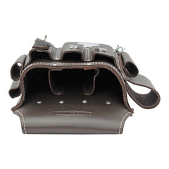 TradeSmith TS5205 - Top Grain Leather Electrician's Tool Pouch